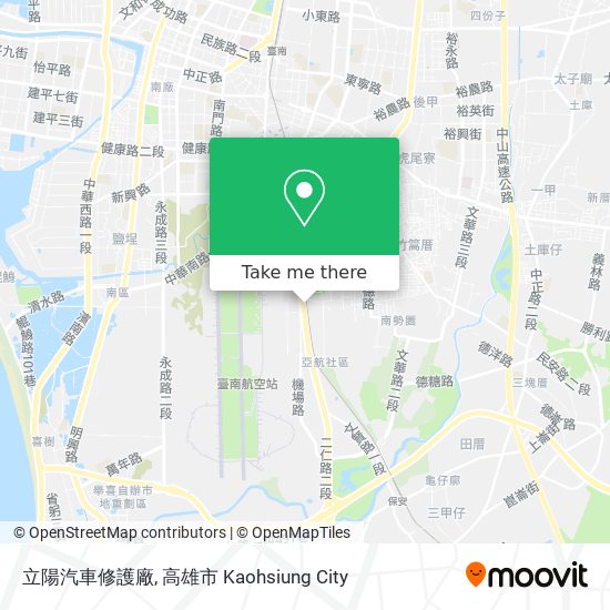 立陽汽車修護廠地圖