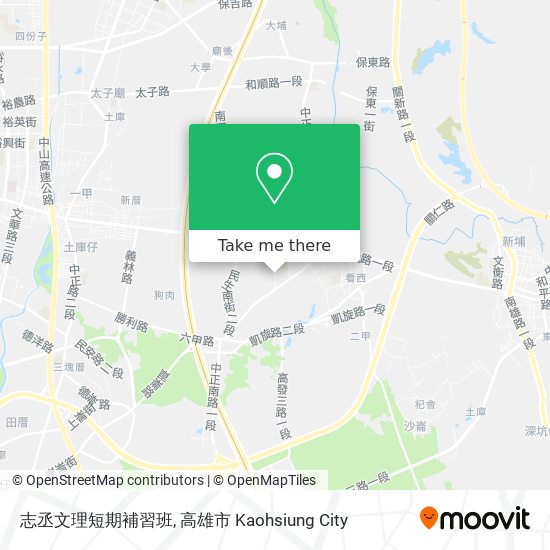 志丞文理短期補習班地圖