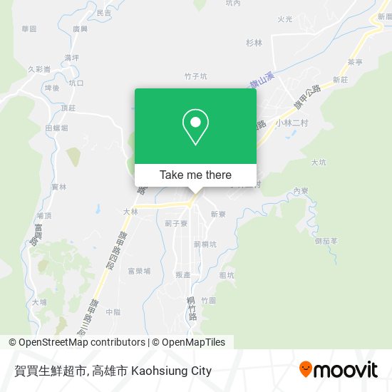 賀買生鮮超市地圖