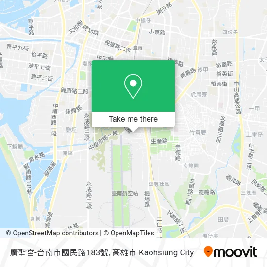 廣聖宮-台南市國民路183號 map