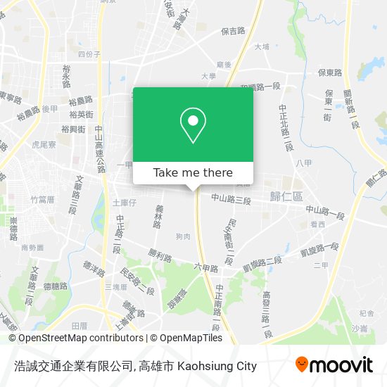 浩誠交通企業有限公司 map