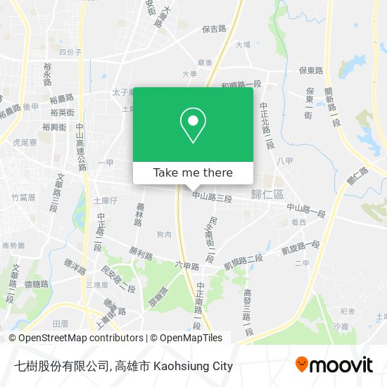 七樹股份有限公司地圖