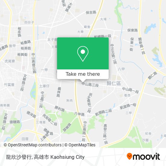 龍欣沙發行 map