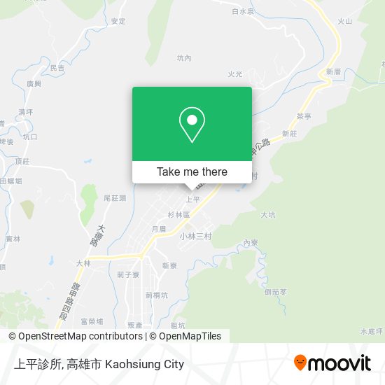上平診所 map