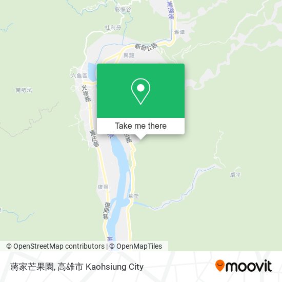 蔣家芒果園地圖