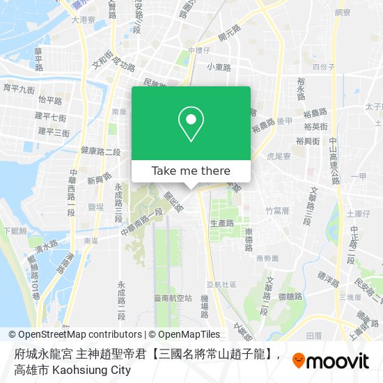 府城永龍宮 主神趙聖帝君【三國名將常山趙子龍】 map