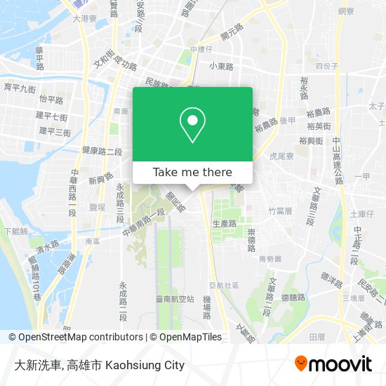 大新洗車 map