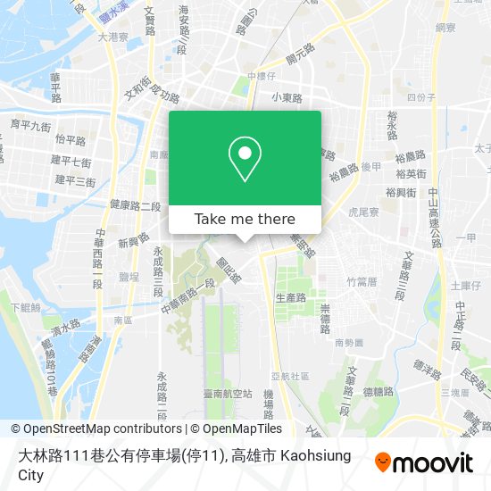 大林路111巷公有停車場(停11) map