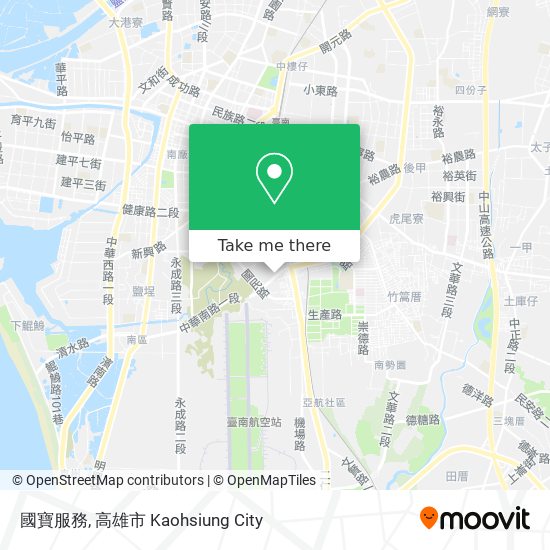 國寶服務 map