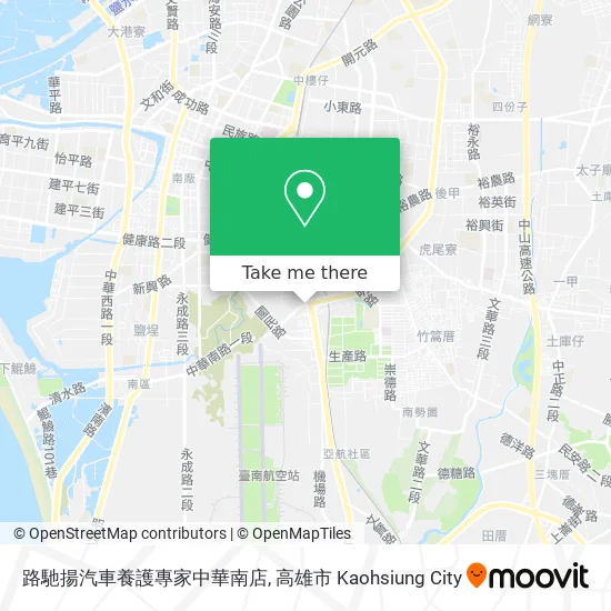路馳揚汽車養護專家中華南店 map