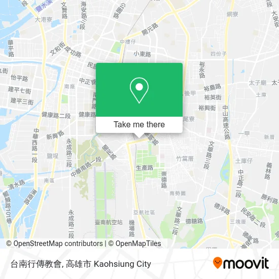 台南行傳教會 map