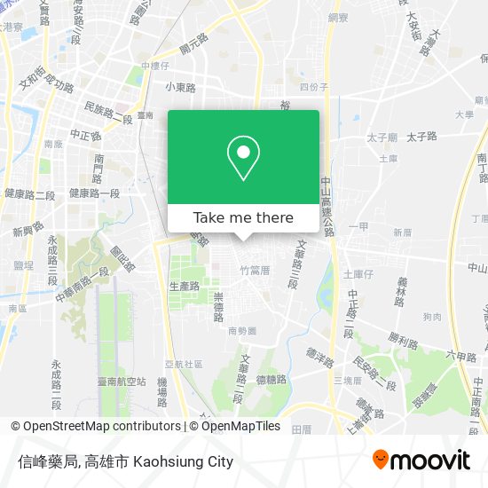信峰藥局 map