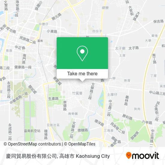 慶同貿易股份有限公司 map