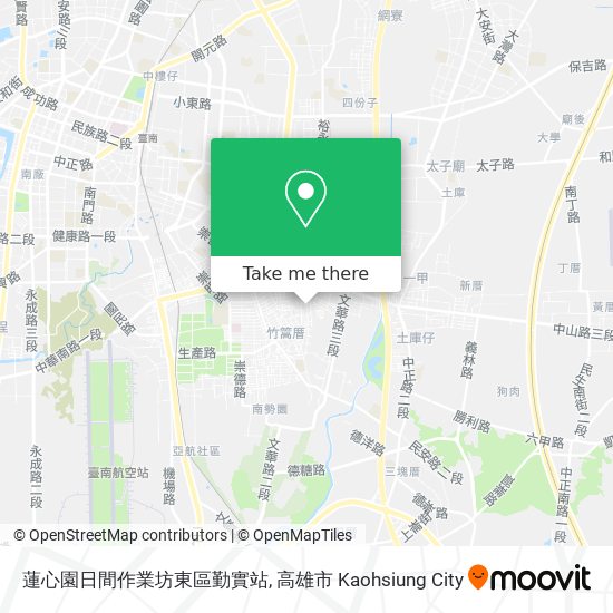 蓮心園日間作業坊東區勤實站 map