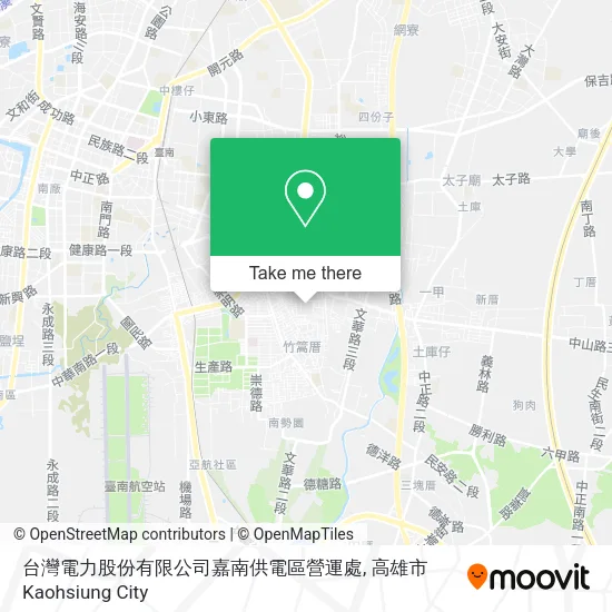 台灣電力股份有限公司嘉南供電區營運處 map