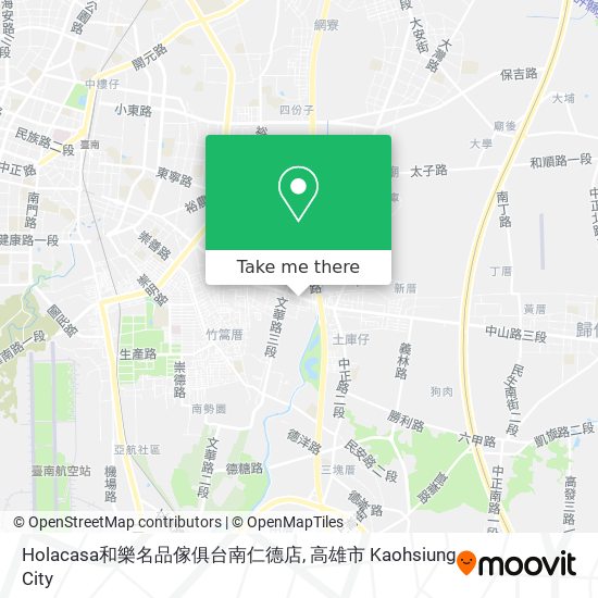 Holacasa和樂名品傢俱台南仁德店 map