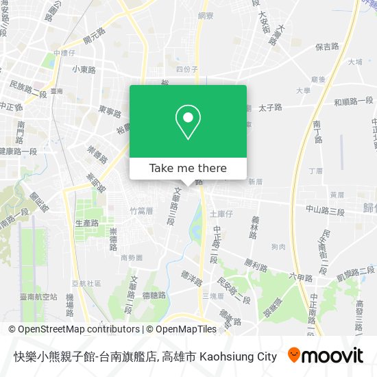 快樂小熊親子館-台南旗艦店 map