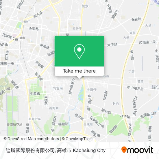 詮勝國際股份有限公司 map