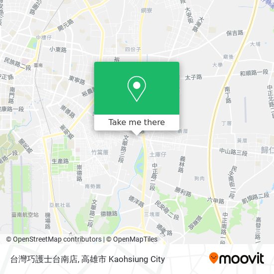 台灣巧護士台南店 map