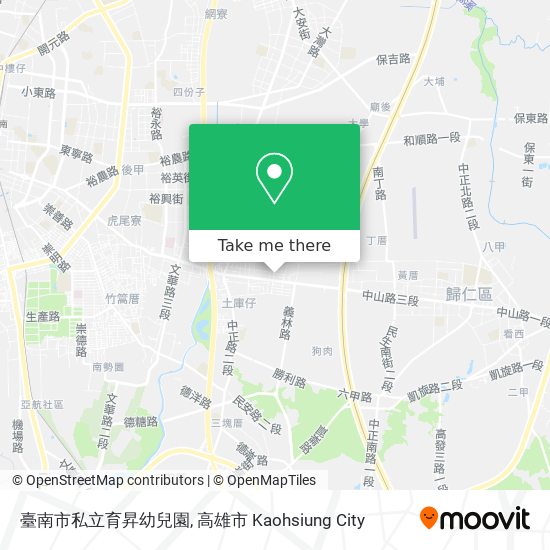 臺南市私立育昇幼兒園 map