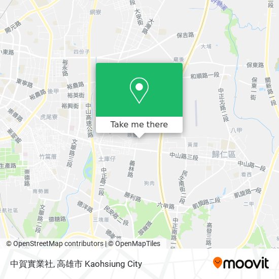 中賀實業社 map