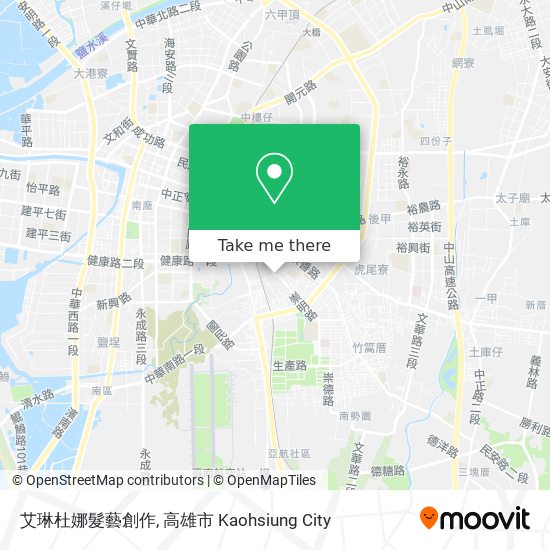 艾琳杜娜髮藝創作地圖