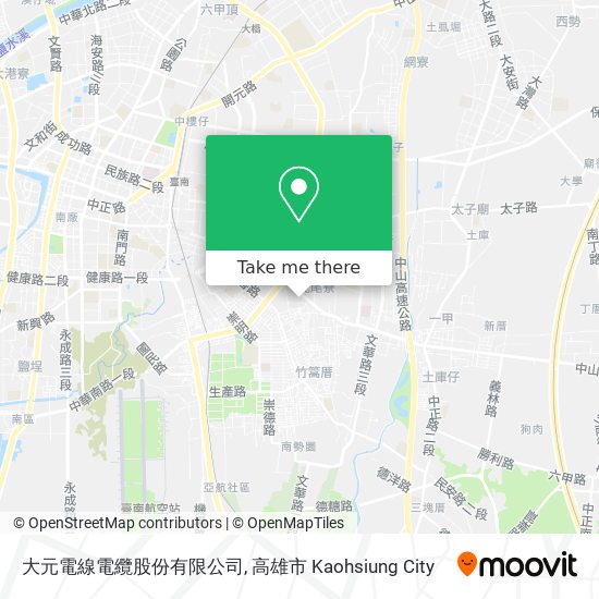 大元電線電纜股份有限公司 map