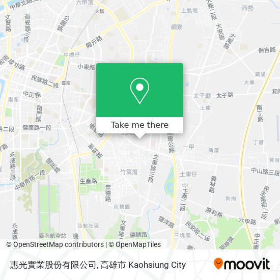 惠光實業股份有限公司 map