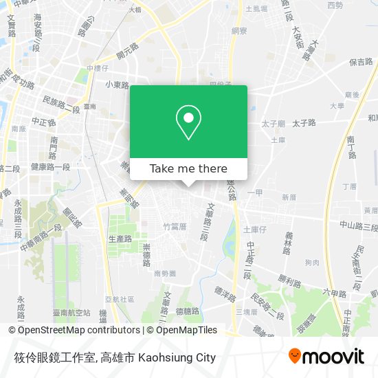 筱伶眼鏡工作室地圖