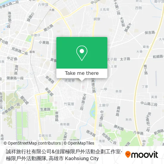 誠祥旅行社有限公司&佳躍極限戶外活動企劃工作室-極限戶外活動團隊地圖