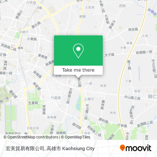 宏美貿易有限公司地圖