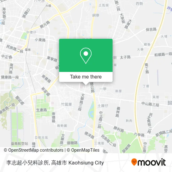 李志超小兒科診所 map