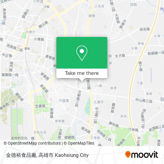 金德裕食品廠 map