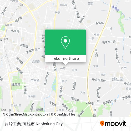 裕峰工業 map
