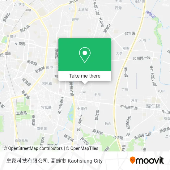 皇家科技有限公司 map