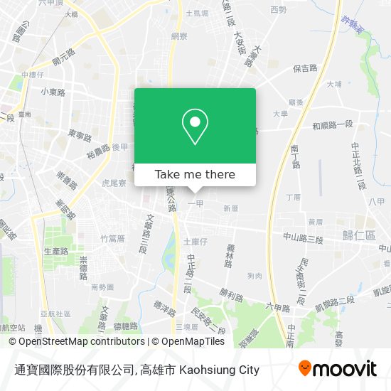 通寶國際股份有限公司 map