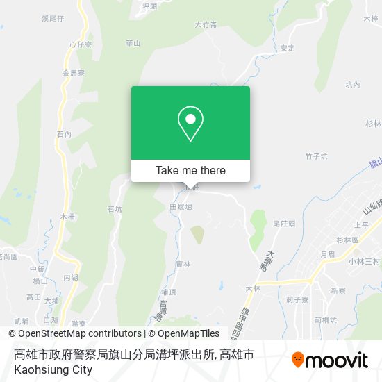 高雄市政府警察局旗山分局溝坪派出所 map