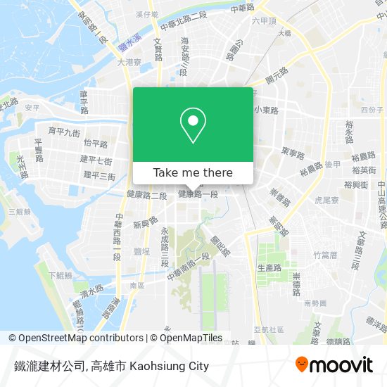 鐵瀧建材公司 map