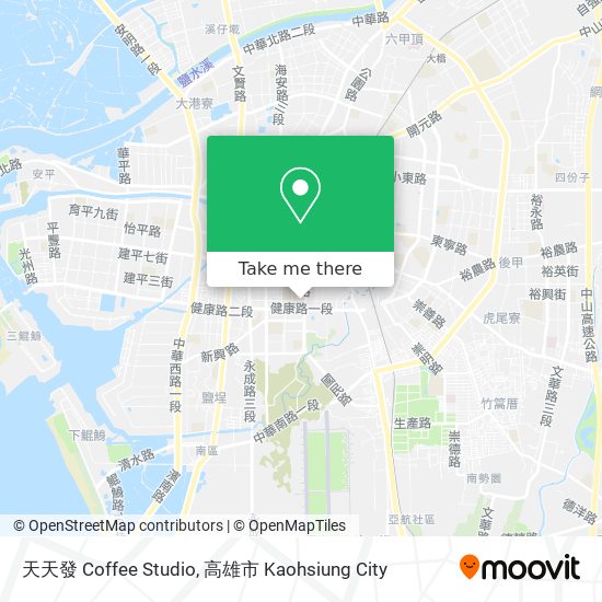天天發 Coffee Studio map