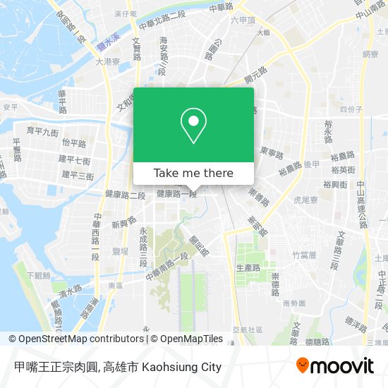 甲嘴王正宗肉圓 map