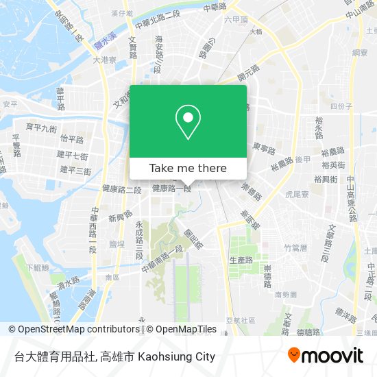 台大體育用品社地圖