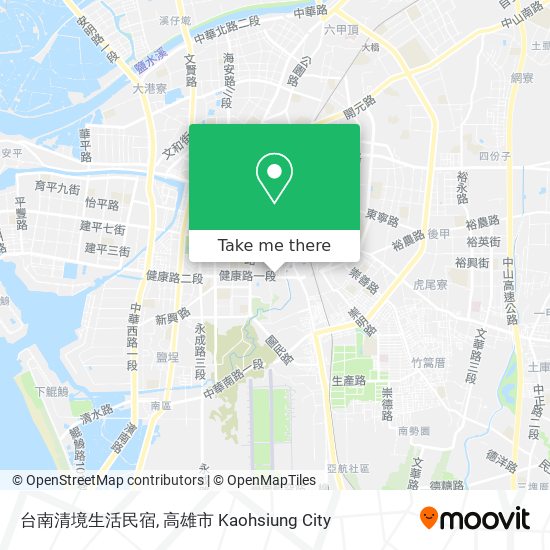 台南清境生活民宿 map