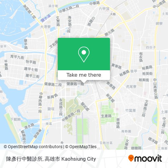 陳彥行中醫診所 map