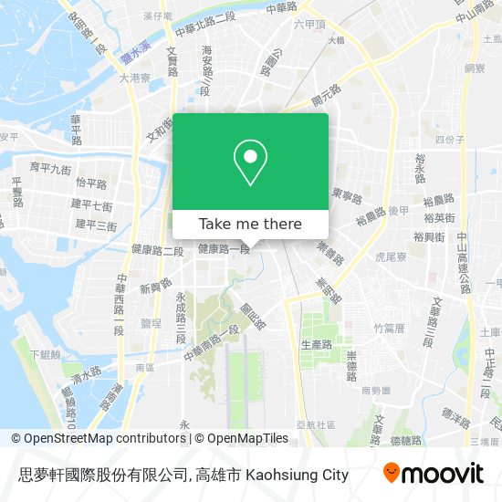 思夢軒國際股份有限公司地圖