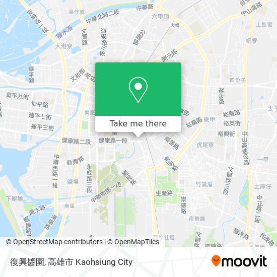 復興醬園地圖