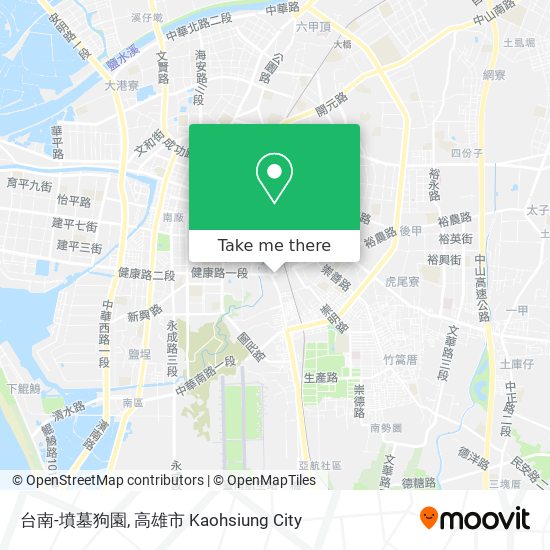 台南-墳墓狗園 map