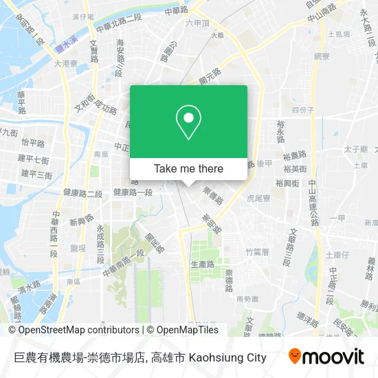 巨農有機農場-崇德市場店 map