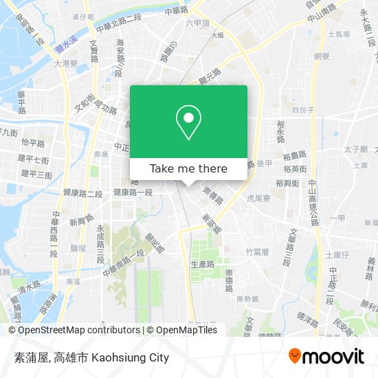 素蒲屋 map