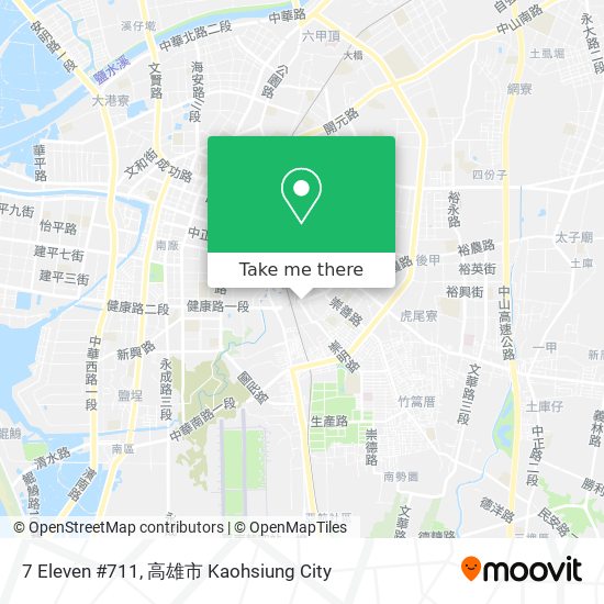 7 Eleven #711 map