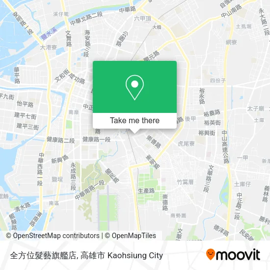 全方位髮藝旗艦店 map